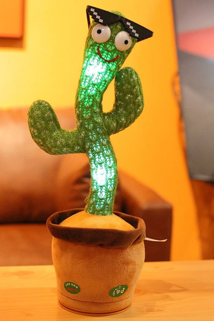 toy imagine rechargeable talking cactus toy for kids - MUSICAL DANCHING , SPEAKING CACTUS TOY FOR KIDS BABY