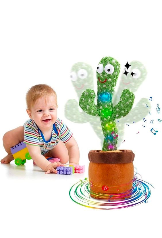toy imagine rechargeable talking cactus toy for kids - MUSICAL DANCHING , SPEAKING CACTUS TOY FOR KIDS BABY